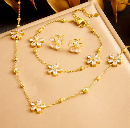 FLORA JEWELRY SET