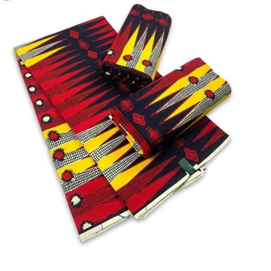 Hollandaise Vlisco. African Ankara Fabric, 100% cotton Fabric , 6 yards Ankara wax, Ankara Fabric, Great Quality Ankara Fabric, Guaranteed printed Wax.