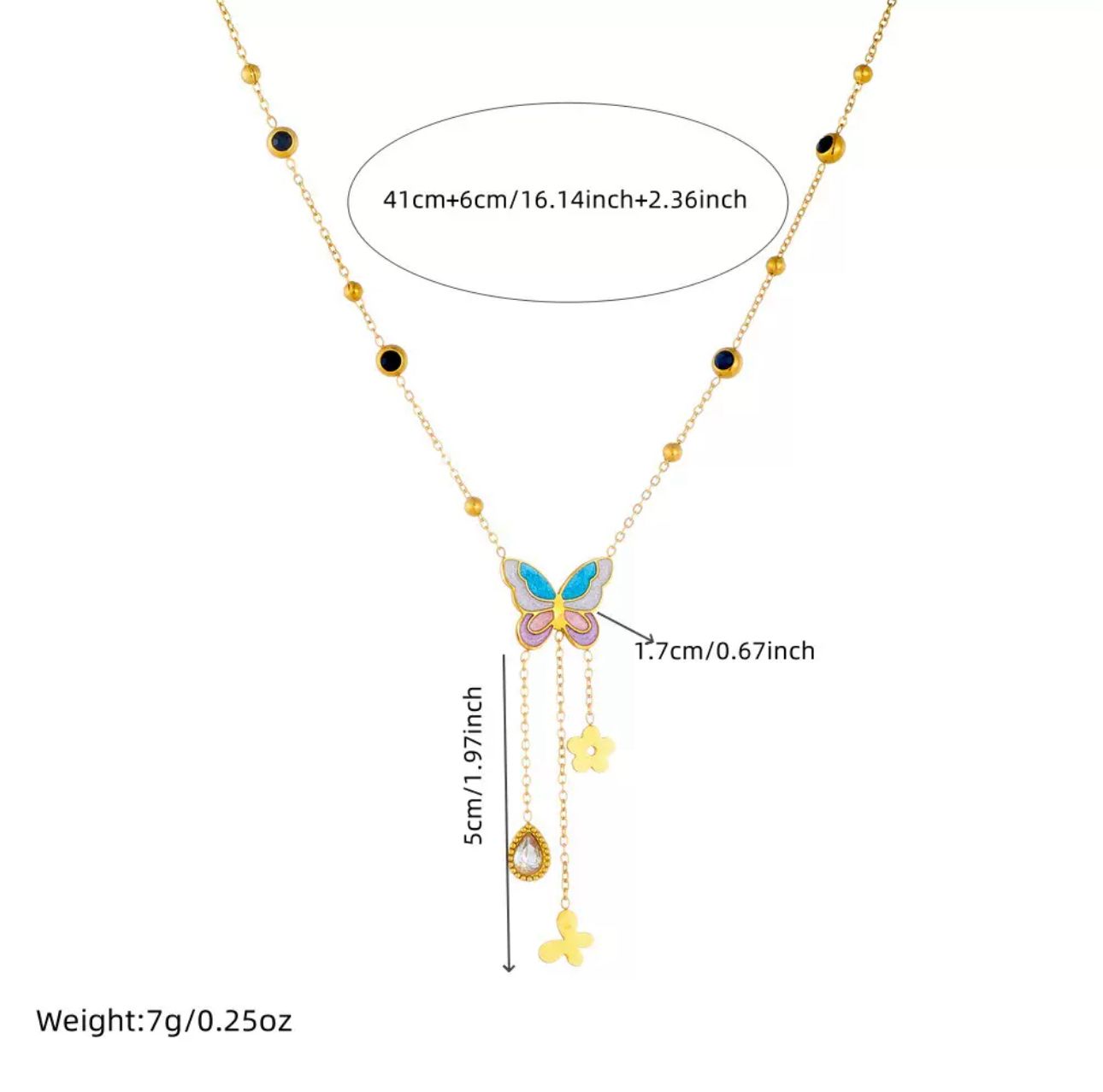 KIRA BUTTERFLY NECKLACE