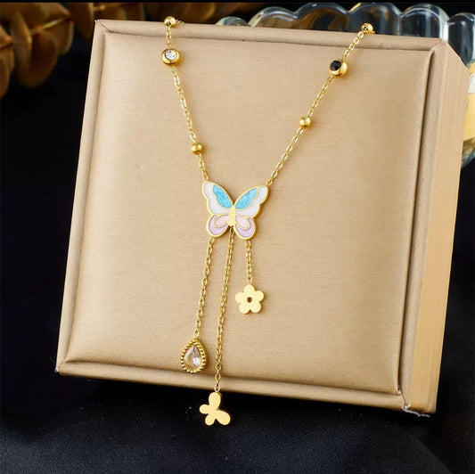 KIRA BUTTERFLY NECKLACE