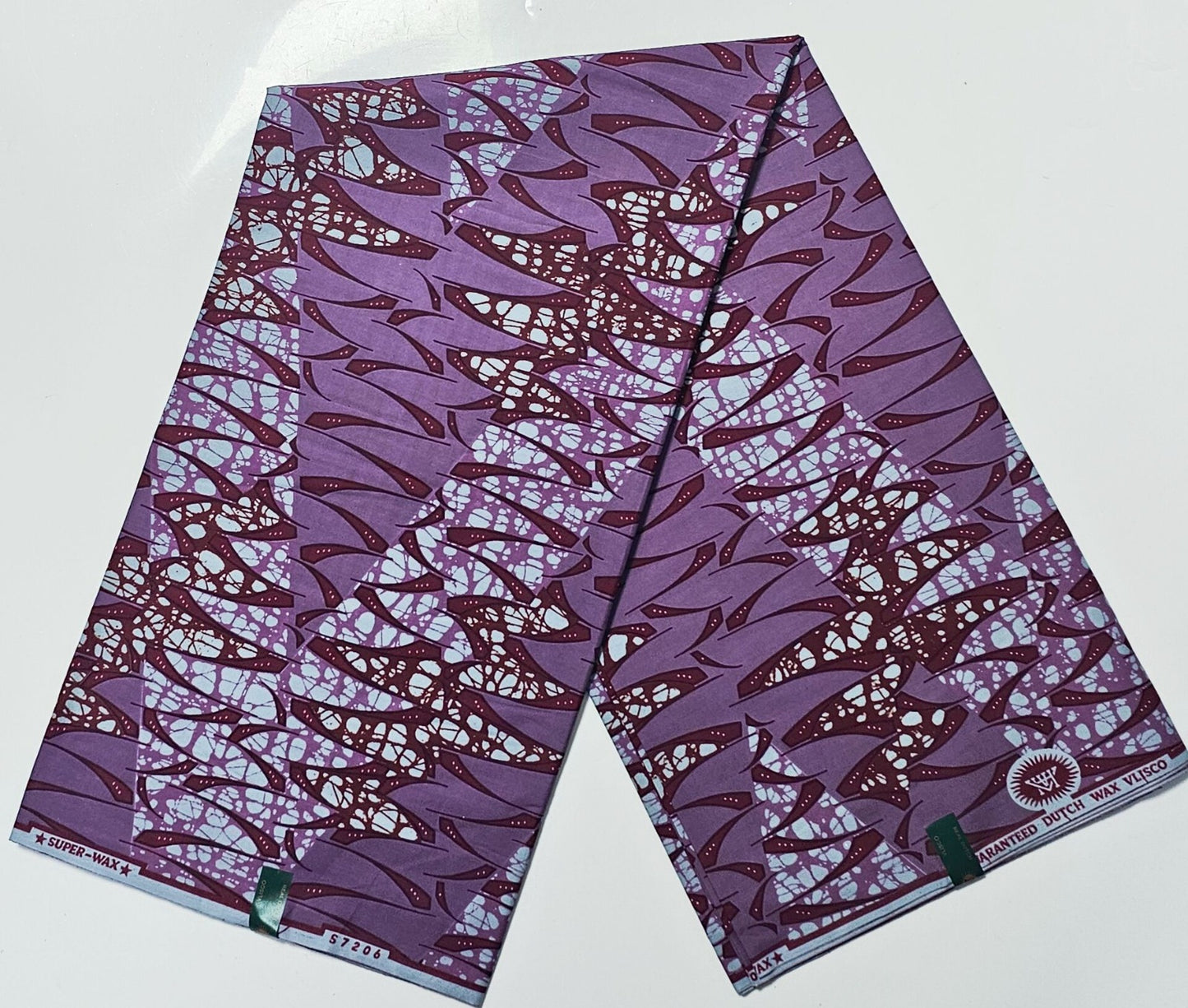 Hollandaise Vlisco. African Ankara Fabric, 100% cotton Fabric , 6 yards Ankara wax, Ankara Fabric, Great Quality Ankara Fabric, Guaranteed printed Wax.