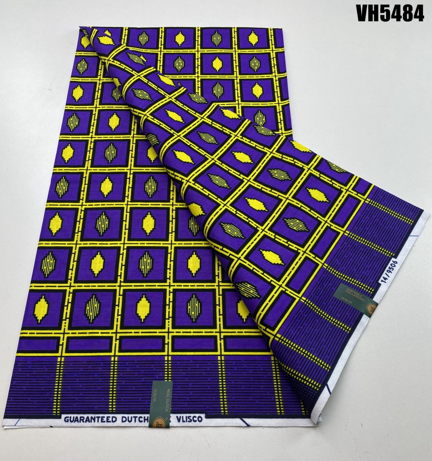 Hollandaise Vlisco. African Ankara Fabric, 100% cotton Fabric , 6 yards Ankara wax, Ankara Fabric, Great Quality Ankara Fabric, Guaranteed printed Wax.