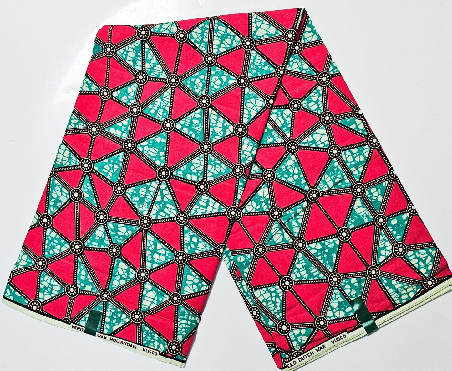 Hollandaise Vlisco. African Ankara Fabric, 100% cotton Fabric , 6 yards Ankara wax, Ankara Fabric, Great Quality Ankara Fabric, Guaranteed printed Wax.