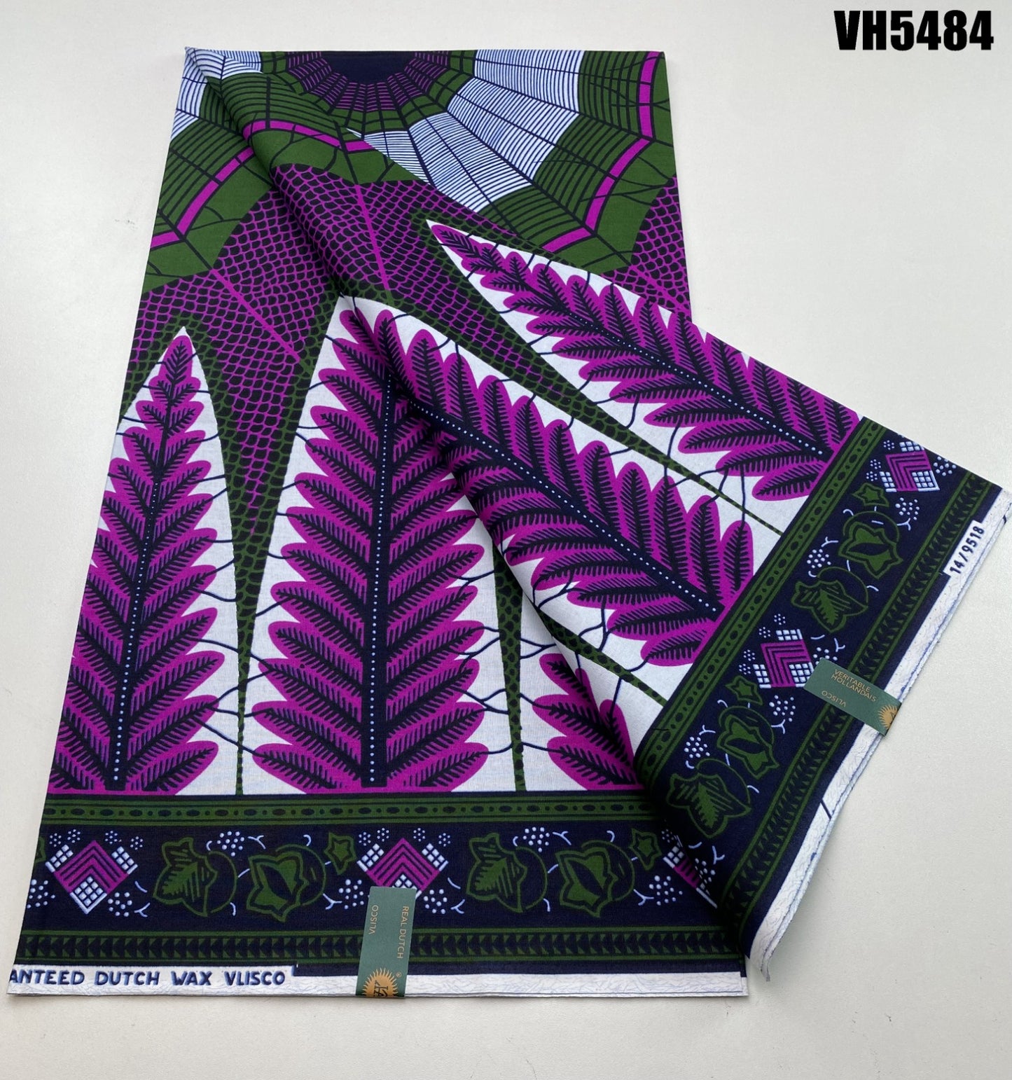 Hollandaise Vlisco. African Ankara Fabric, 100% cotton Fabric , 6 yards Ankara wax, Ankara Fabric, Great Quality Ankara Fabric, Guaranteed printed Wax.