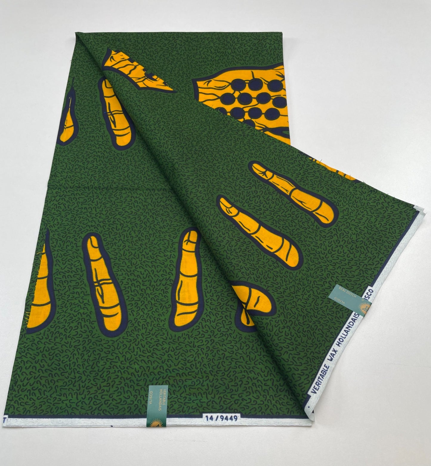 Hollandaise Vlisco. African Ankara Fabric, 100% cotton Fabric , 6 yards Ankara wax, Ankara Fabric, Great Quality Ankara Fabric, Guaranteed printed Wax.